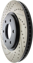 Load image into Gallery viewer, StopTech Sport Drilled &amp; Slotted Rotor - Front Left