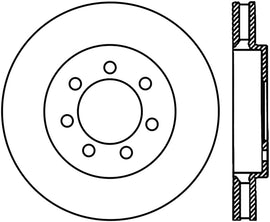 StopTech Slotted Left Cryo Sport Brake Rotor
