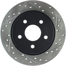 Load image into Gallery viewer, StopTech Sport Drilled &amp; Slotted Rotor - Rear Right
