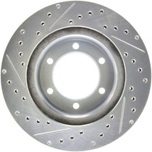 Load image into Gallery viewer, StopTech Select Sport Drilled &amp; Slotted Rotor - Rear Left