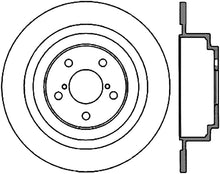 Load image into Gallery viewer, Stoptech Subaru 03-06 Baja/00-04 Legacy/Outback Rear Cryo Rotor