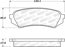 StopTech Street Brake Pads
