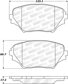 StopTech Street Select Brake Pads