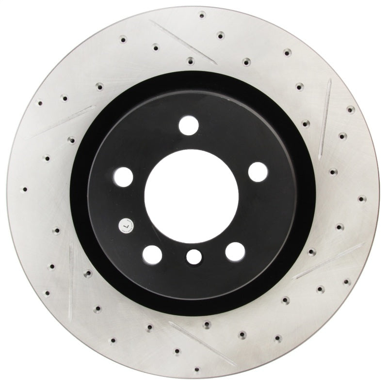 StopTech Sport Drilled & Slotted Rotor - Front Left
