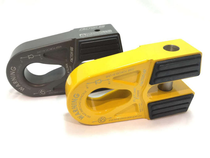 Factor 55 FLATLINK E EXPERT WINCH SHACKLE MOUNT RED