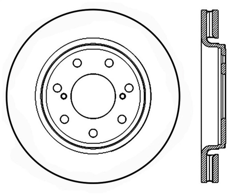 StopTech Slotted Sport Brake Rotor