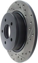 Load image into Gallery viewer, StopTech Sport Drilled &amp; Slotted Rotor - Rear Right