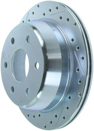 StopTech Select Sport 99-06 Chevrolet Silverado 1500 Slotted and Drilled Right Rear Rotor