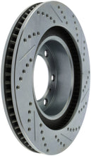 Load image into Gallery viewer, StopTech Select Sport 10-19 Toyota 4Runner Slotted &amp; Drilled Right Front Rotor