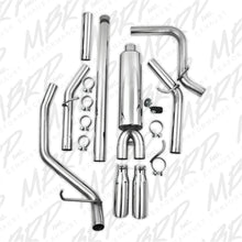 Load image into Gallery viewer, MBRP 14 Chevy/GMC 1500 Silverado/Sierra 4.3L V6/5.3L V8 Dual Split Side T409 3in Cat Back Exhaust