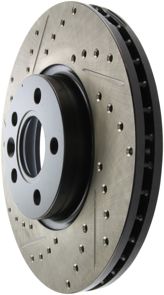 StopTech Sport Drilled & Slotted Rotor - Front Right