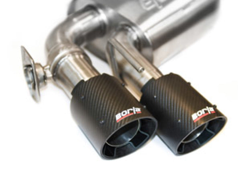 Borla 19 Chevrolet Silverado/GMC Sierra 1500 6.2L SS Touring Catback Exhaust - Carbon Fiber Tips