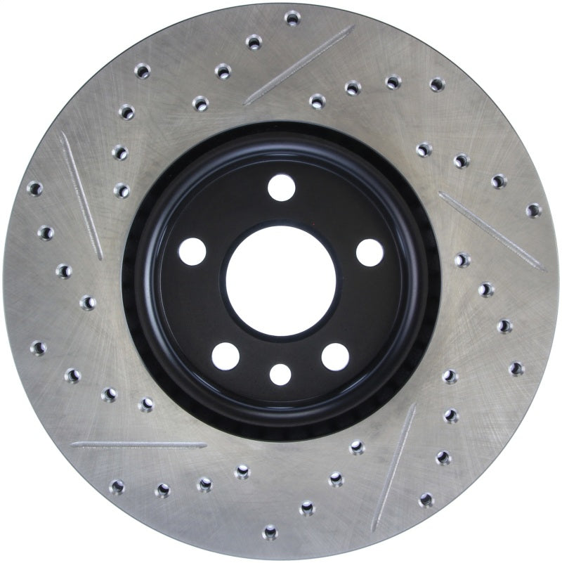 StopTech Sport Drilled & Slotted Rotor - Front Left