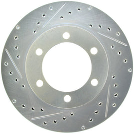 StopTech Select Sport Drilled & Slotted Rotor - Front Left