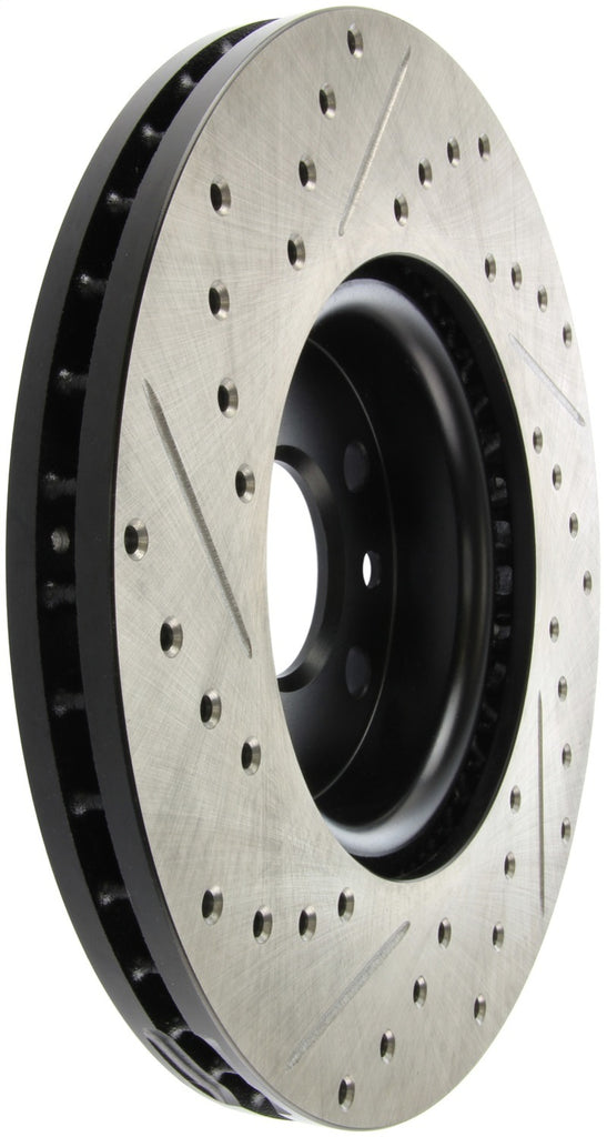 StopTech Sport Drilled & Slotted Rotor - Front Left