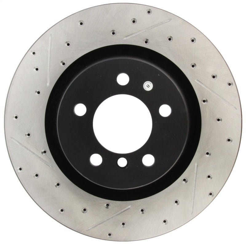 StopTech Sport Drilled & Slotted Rotor - Front Right