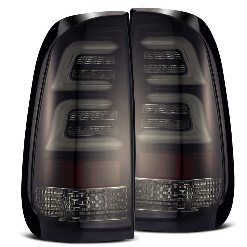 AlphaRex 97-03 Ford F-150 (Excl 4 Door SuperCrew Cab) PRO-Series LED Tail Lights Jet Black