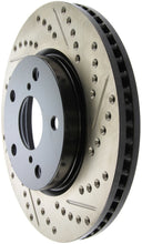 Load image into Gallery viewer, StopTech SportStop 10 Lexus HS 250h / 08-09 Scion xB Slotted &amp; Drilled Left Front Rotor