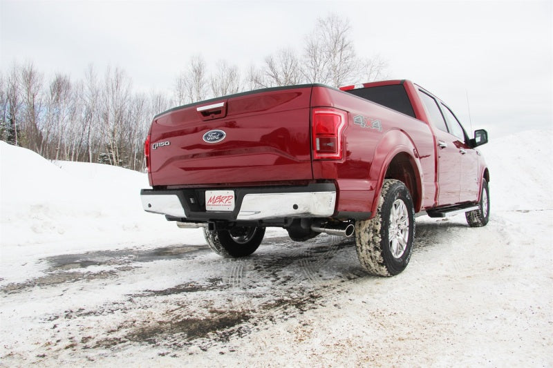 MBRP 2015 Ford F-150 5.0L 3in Cat Back Dual Split Side Exit AL Exhaust System